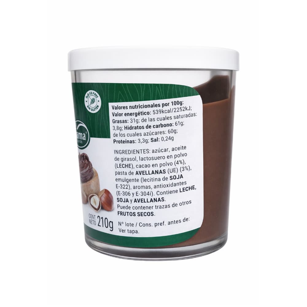 Crema de cacao con avellanas Vima Foods (210 g / 7.41 oz) - 3