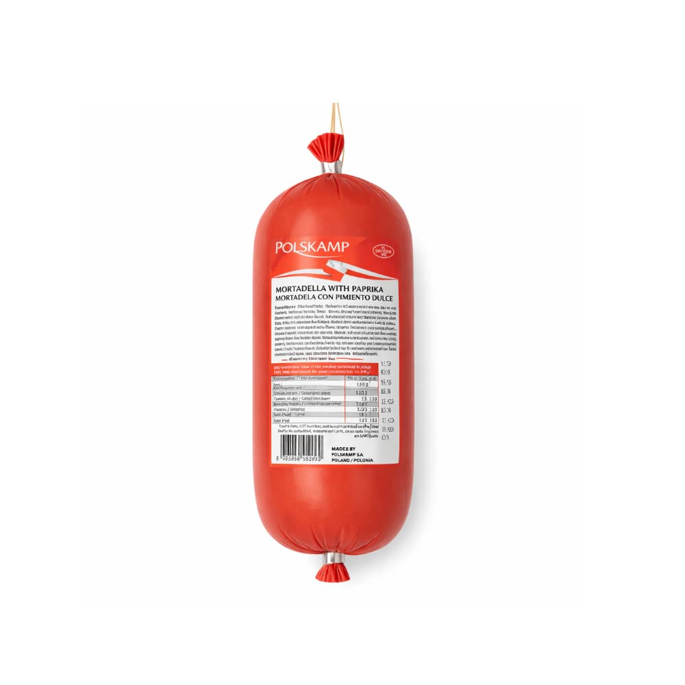 Mortadella con pimientos Polskamp (400 g / 14.11 oz)