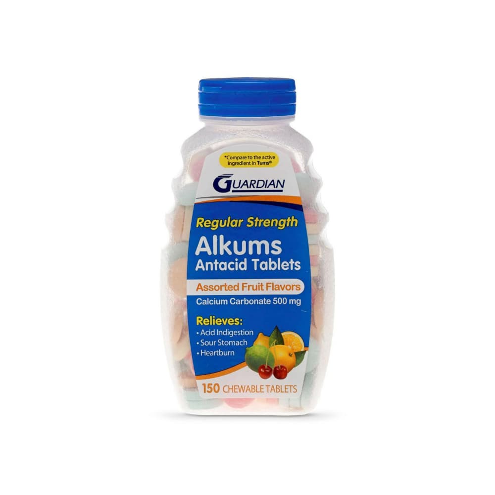 Carbonato de calcio 500 mg Guardian (150 tabletas) - 3