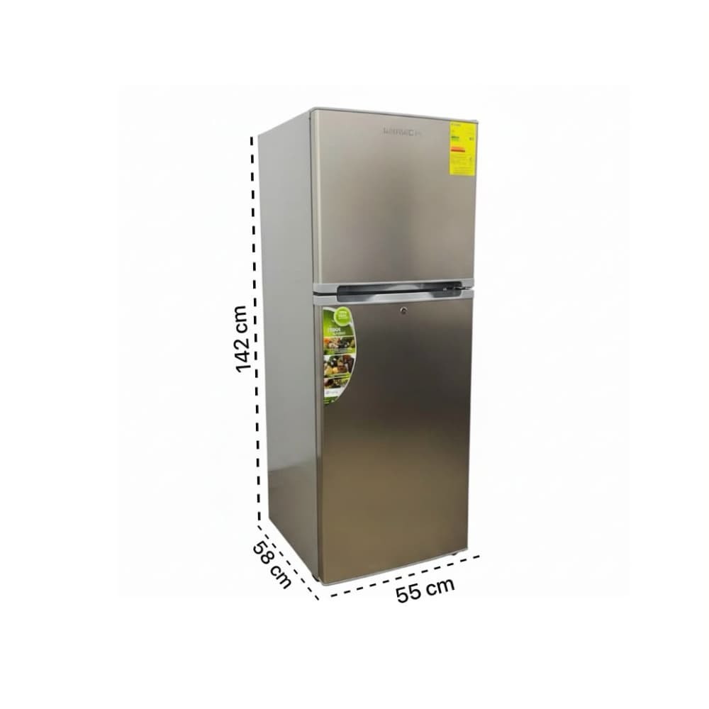 Refrigerador de refrigeración seca de 9.1 pies³ color gris Milexus ML-RF-9.1CUFT-INOX - 3