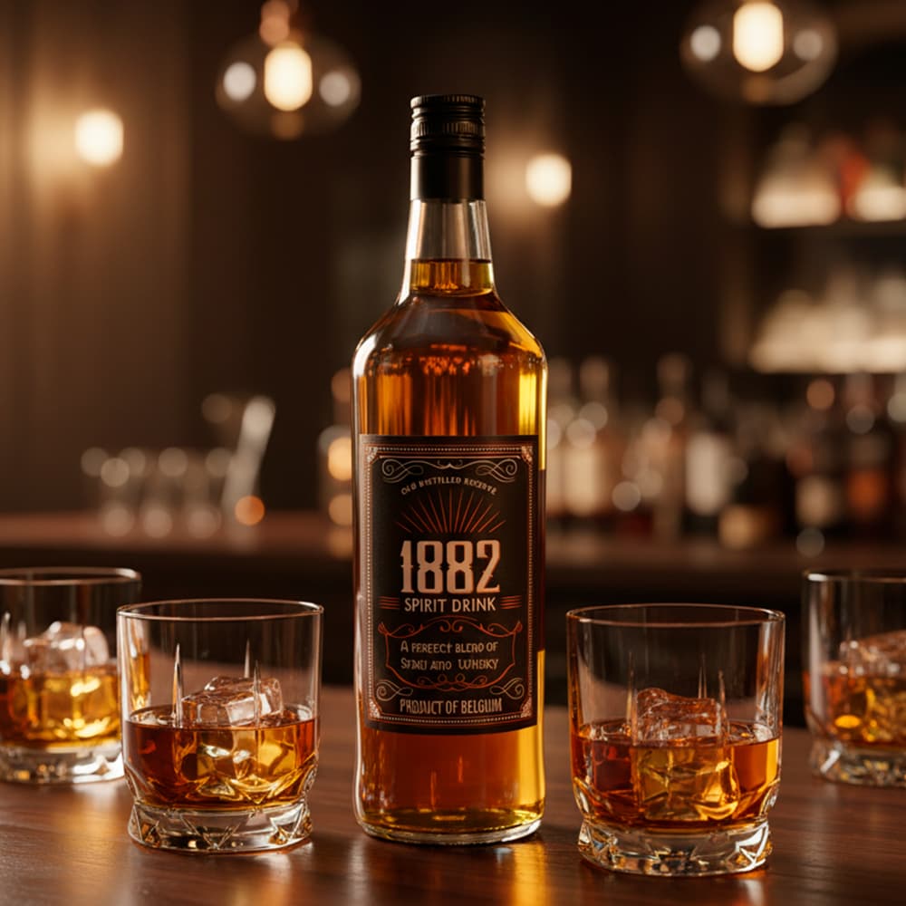 Bebida espirituosa a base de whisky 1882 (1 L) - 2
