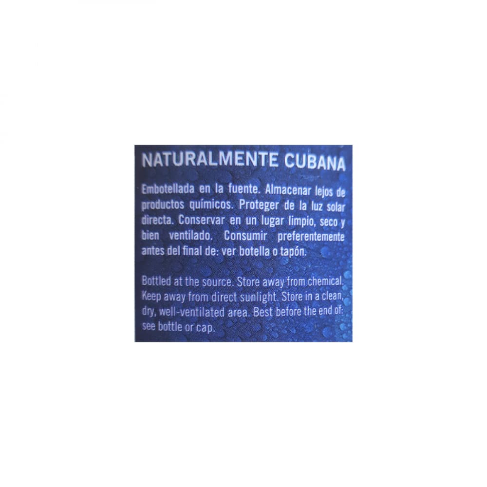 Agua mineral natural Ciego Montero (500 ml) - 3