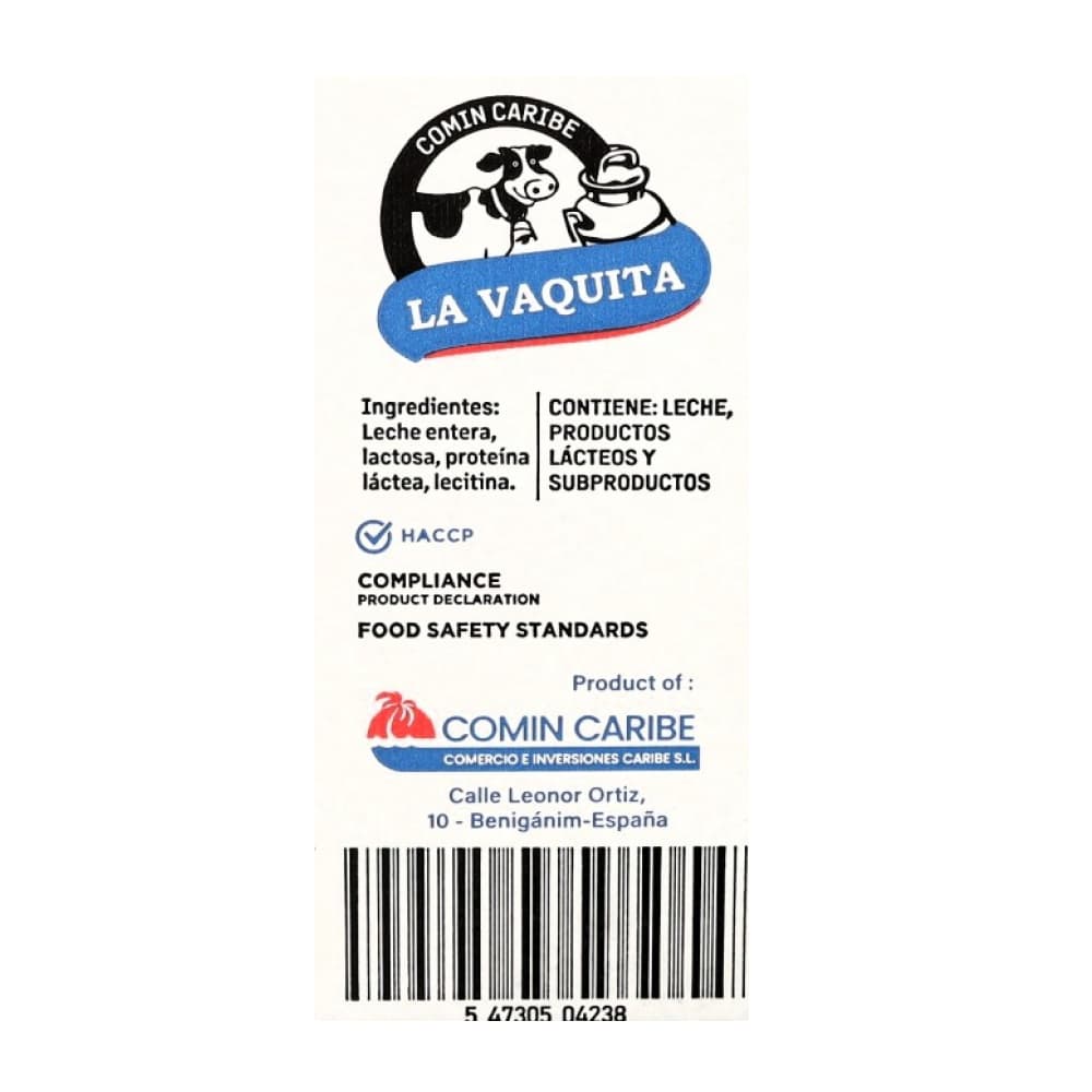Leche en polvo amarilla La Vaquita (1 kg / 2.2 lb) - 4