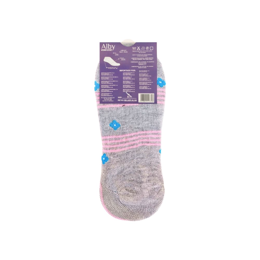 Calcetines deportivos de corte bajo para mujer Alby (Talla 9 - 11) - 3