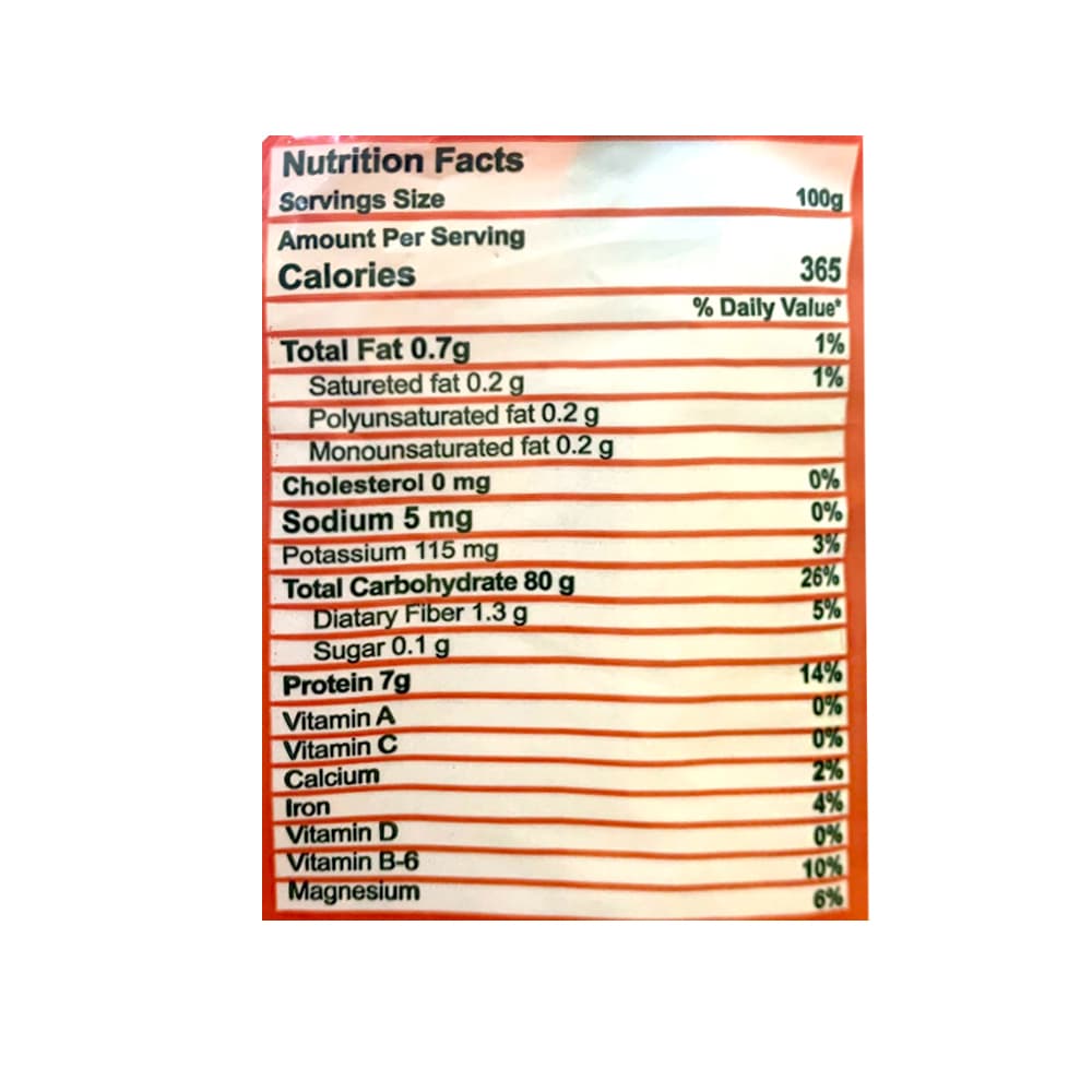 Arroz blanco de grano extra largo El rey del arroz (1 kg / 2.2 lb) - 3