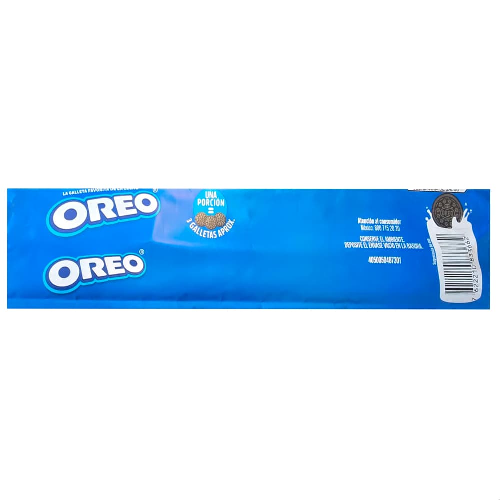 Galletas sándwich sabor a chocolate con relleno cremoso sabor vainilla Oreo (114 g / 4.02 oz) - 7