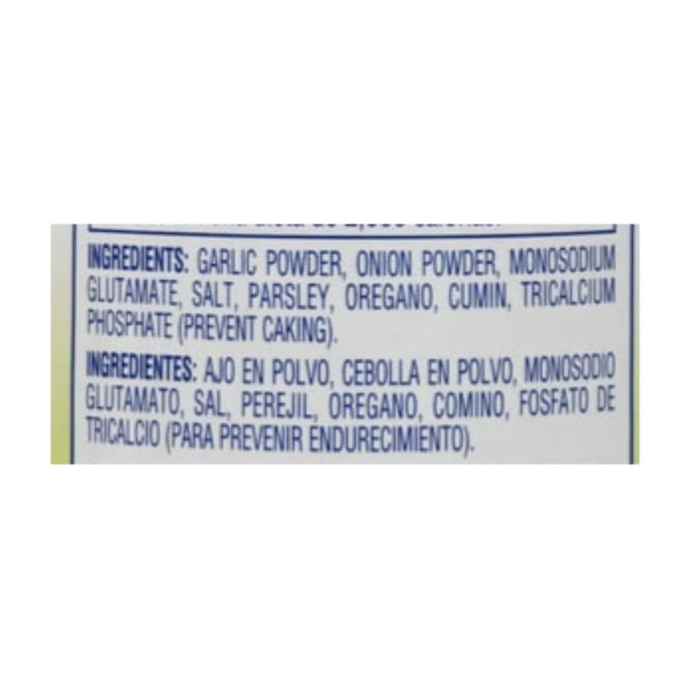 Sazonador total Goya (312 g / 11 oz) - 5