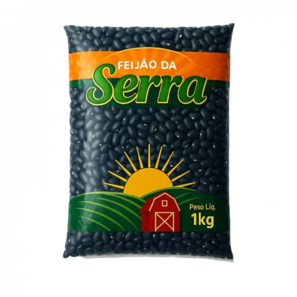 Frijoles negros Serra (1 kg / 2.2 lb)