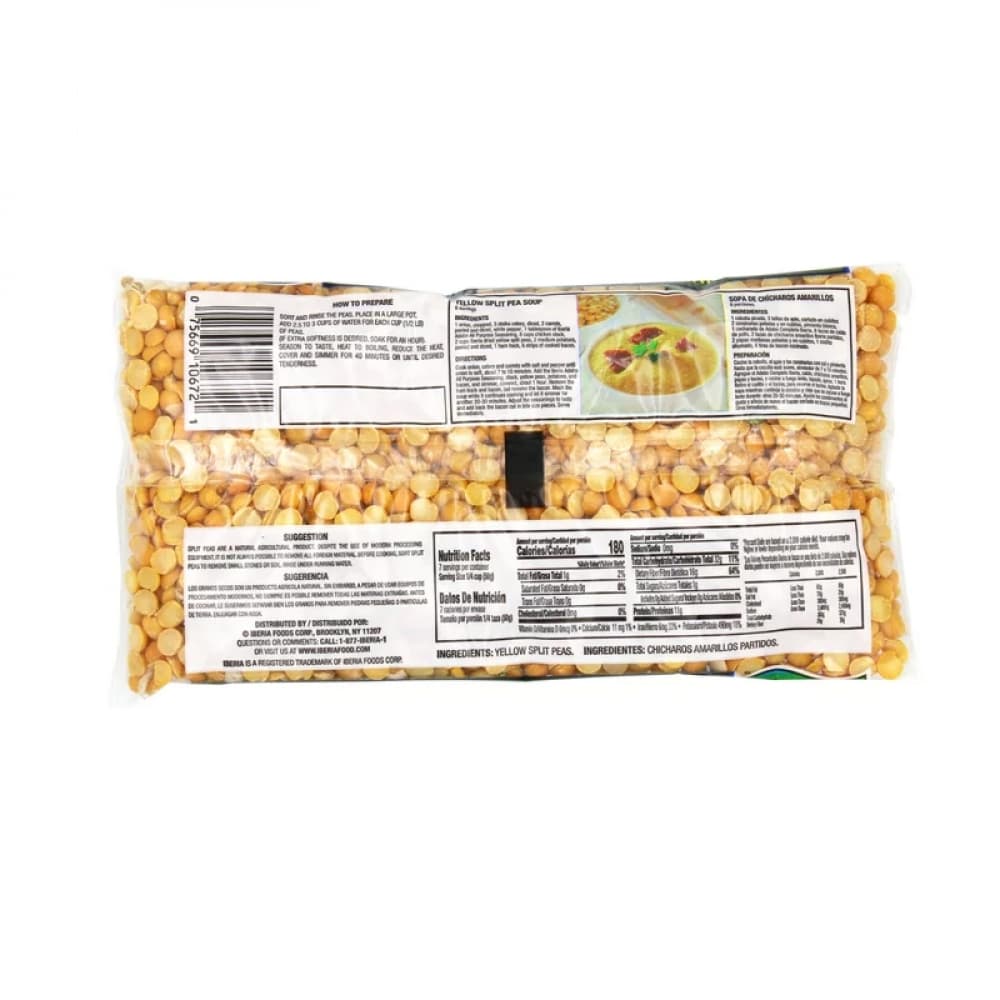 Chicharos amarillos partidos Iberia (340 g / 12 oz) - 2