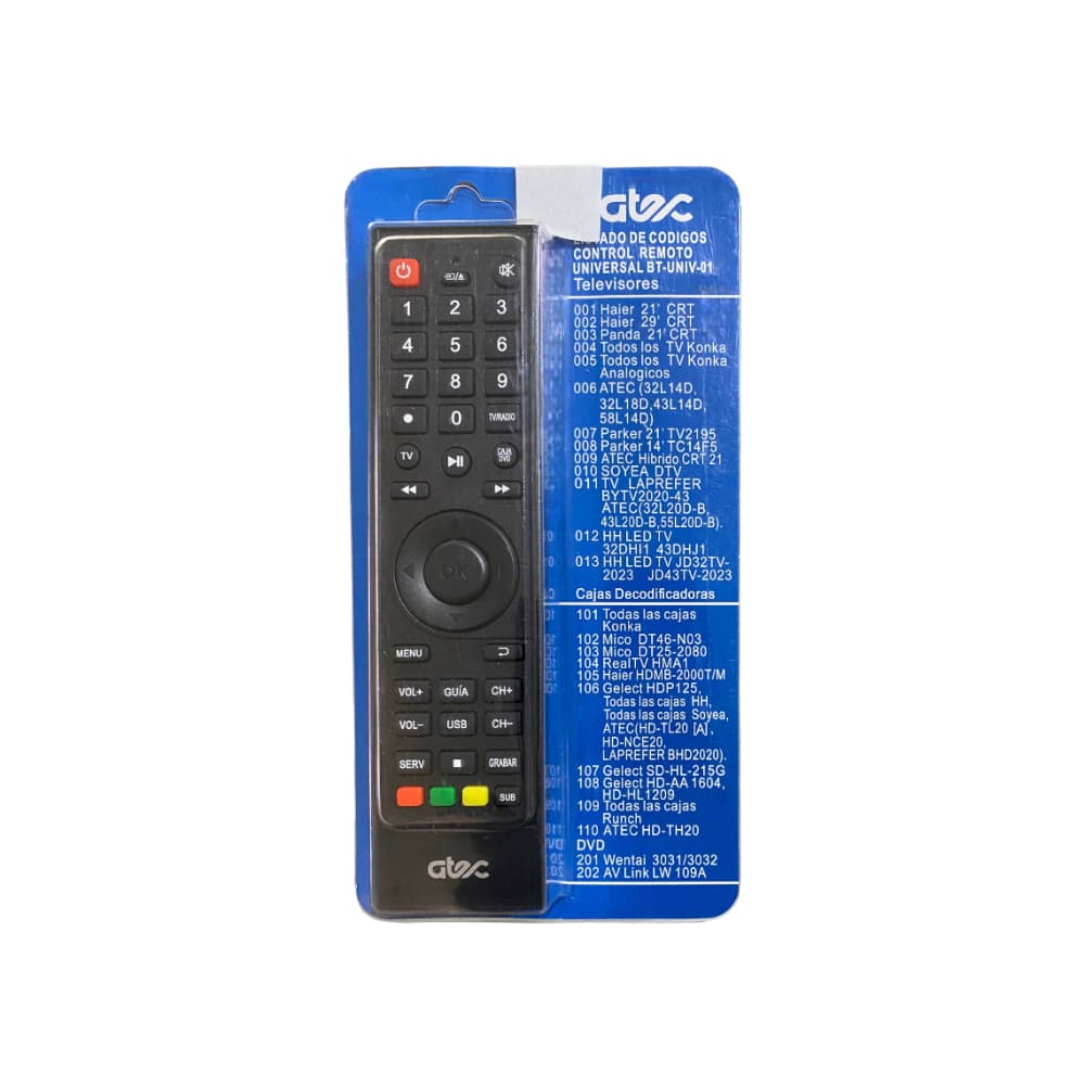 Control remoto para cajas decodificadoras & TV. Mando universal - 4