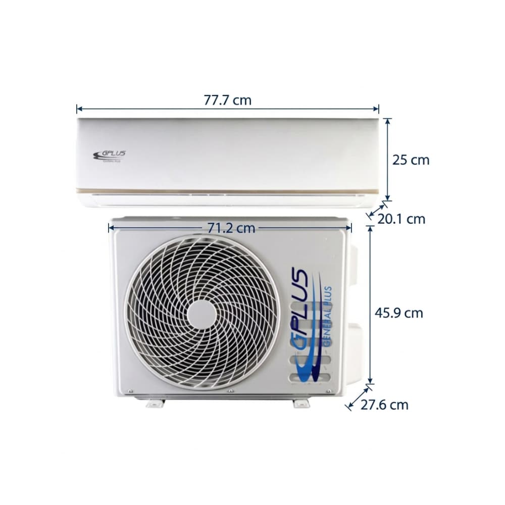 Aire acondicionado tipo Split 12000 BTU G PLUS GP-S122C - 3