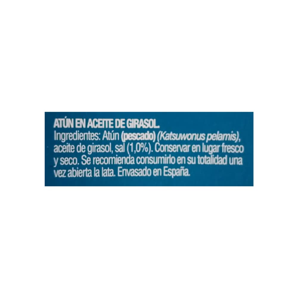 Atún en aceite de girasol y sal Frontera (3 x 80 g / 2.82 oz) - 2