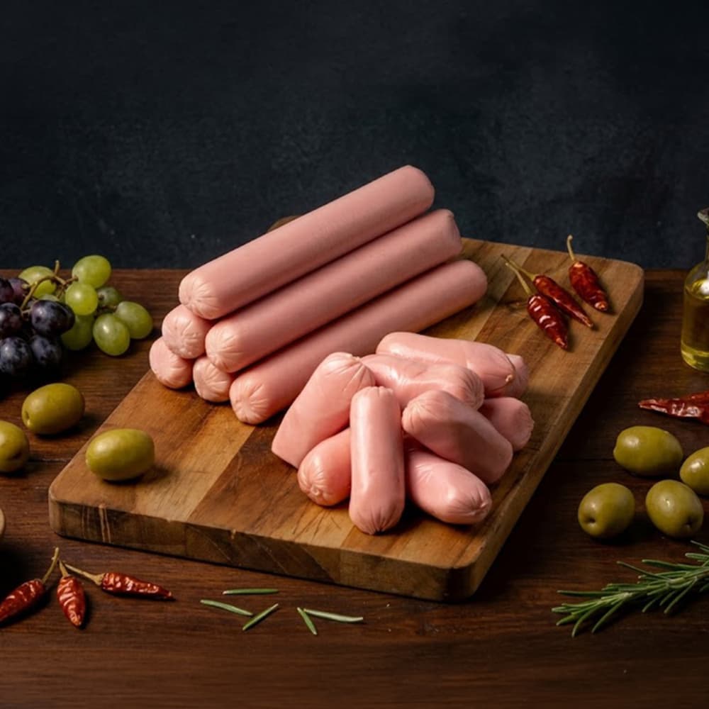 Salchichas de pollo y cerdo La Favorita (340 g / 12 oz) - 4