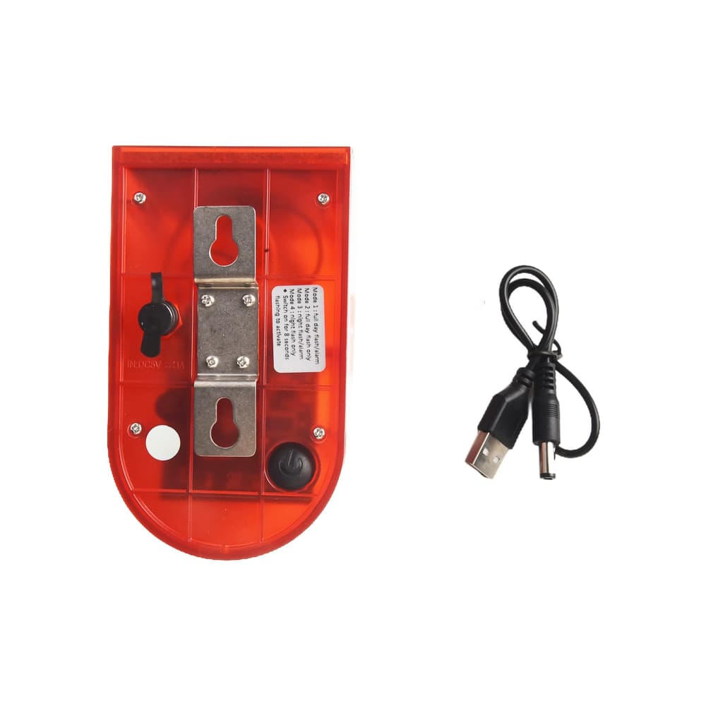 Alarma solar de luz y sonido con sensor de movimiento Estone - 4