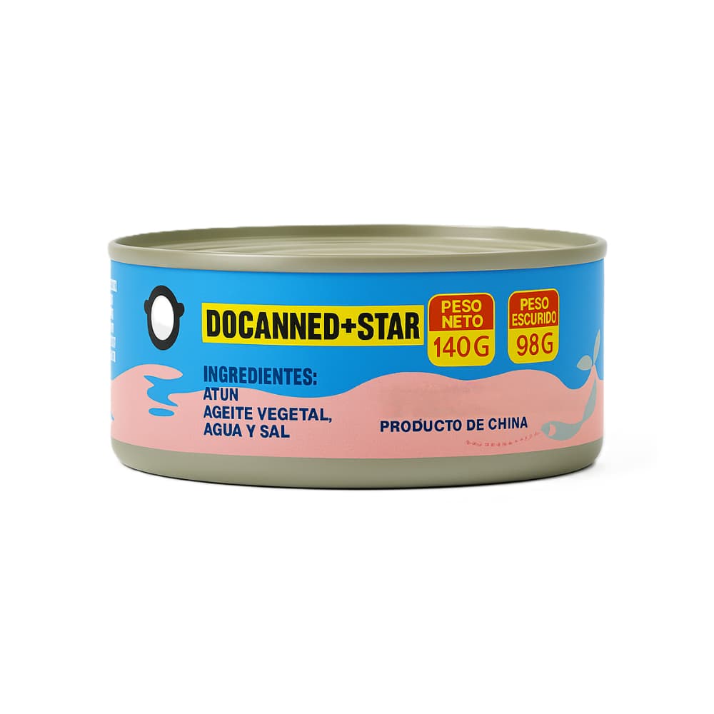 Atún en aceite vegetal Docanned Star (140 g / 4.9 oz) - 2