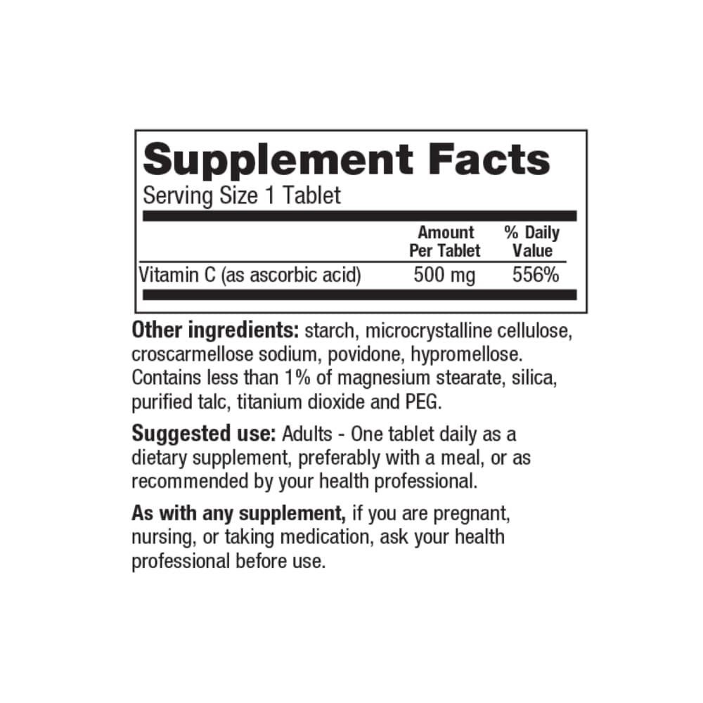Vitamina C 500 mg Gericare (100 tabletas) - 2