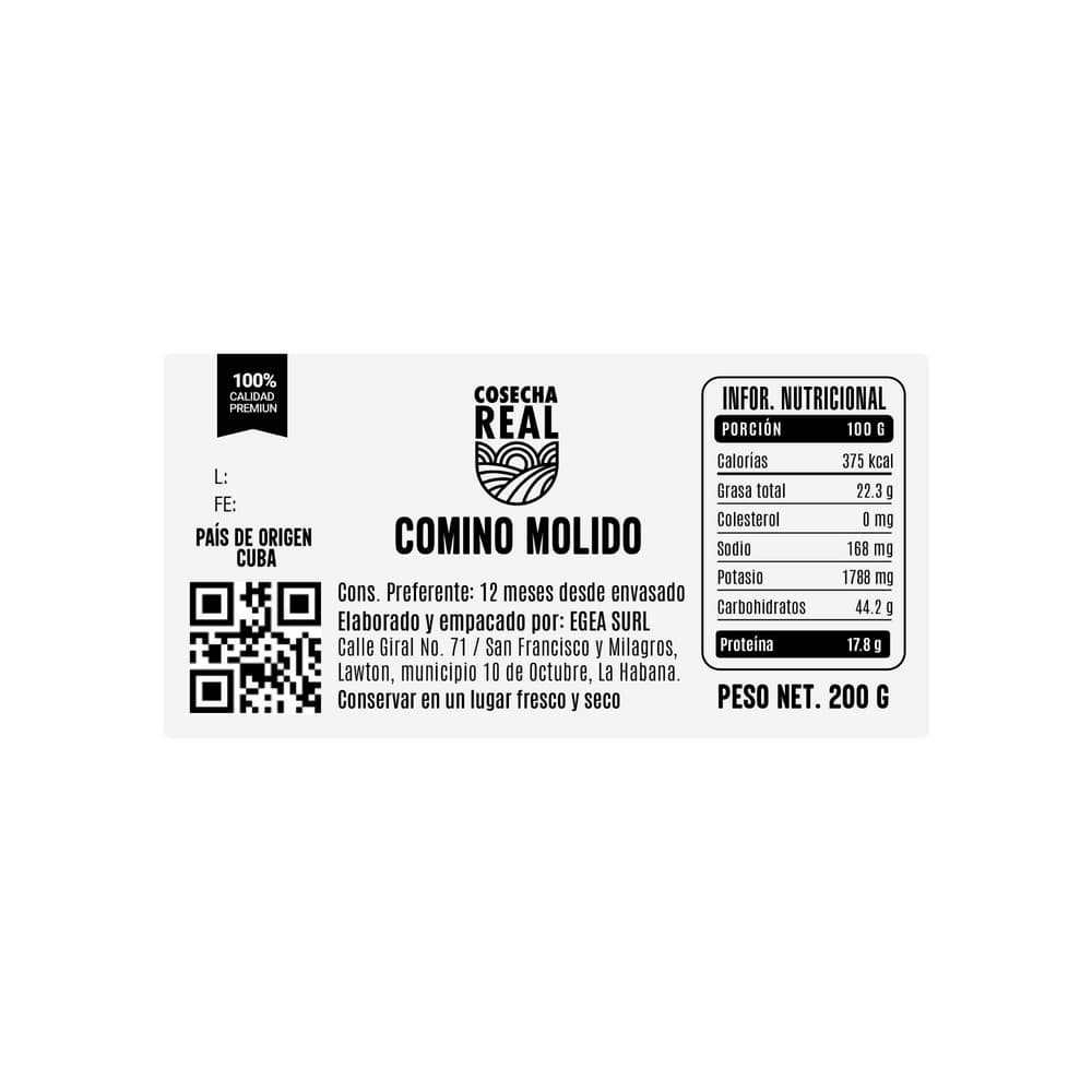 Comino molido Cosecha Real (200 g / 7.05 oz) - 3