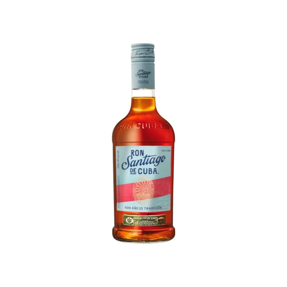 Ron añejo tradición 38 % vol Santiago de Cuba (700 ml)