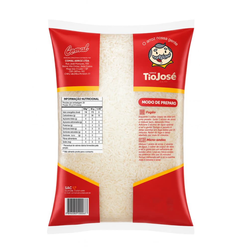 Arroz Tio José (1 kg / 2.2 lb) - 4