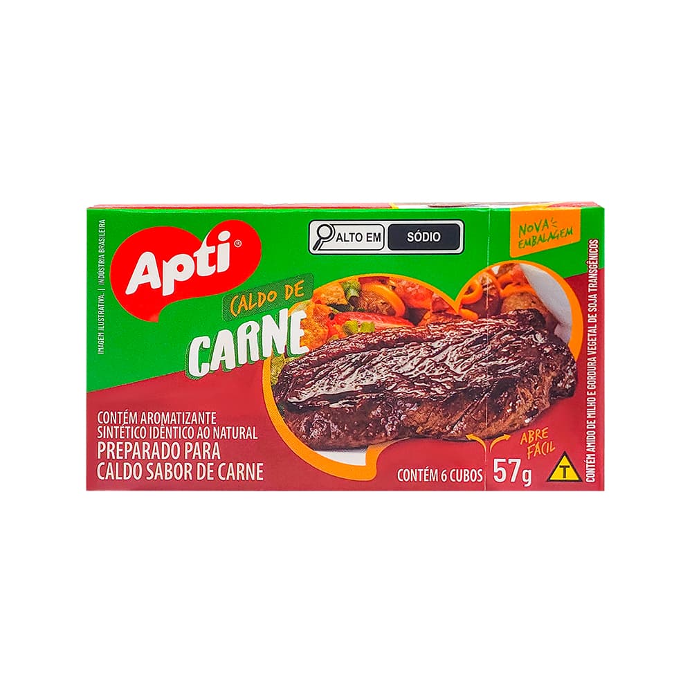 Caldo sabor carne Apti (57 g / 2.01 oz)
