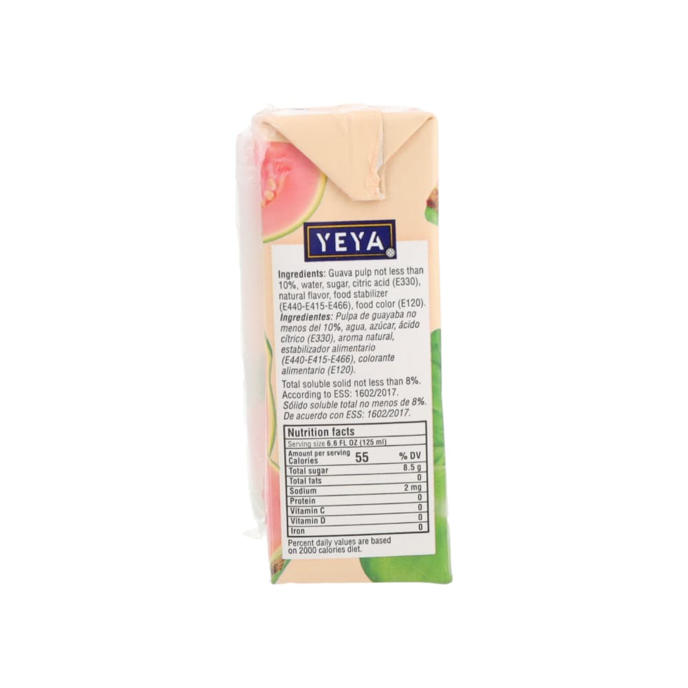 Jugo de frutas sabor guayaba YEYA (125 ml / 4.2 oz) - 3