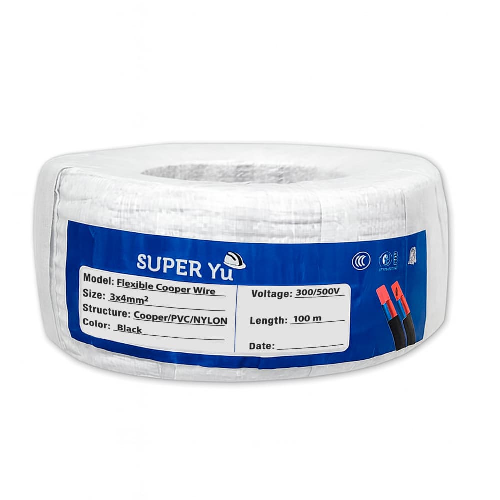 Cable eléctrico flexible multiconductor 3 × 4 mm² 300/500 V Super Yu (100 m) - 7