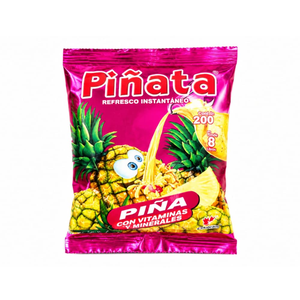 Refresco instantáneo sabor piña Piñata (200 g / 7.05 oz) - 4