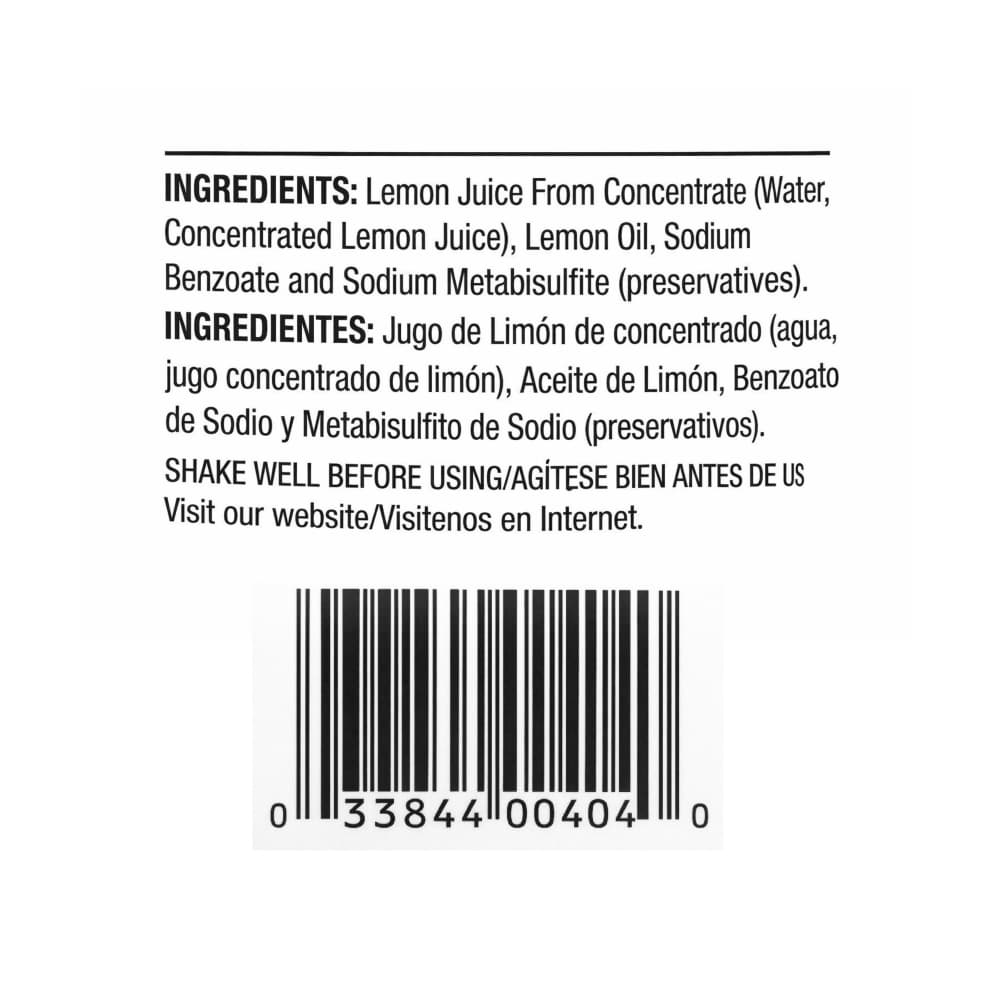 Jugo de limón Badia (295.7 ml) - 3