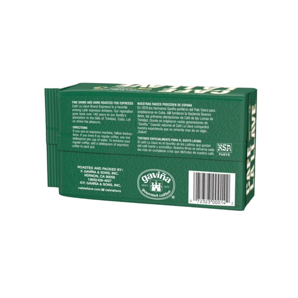 Café espresso La Llave (284 g / 10 oz) - 2
