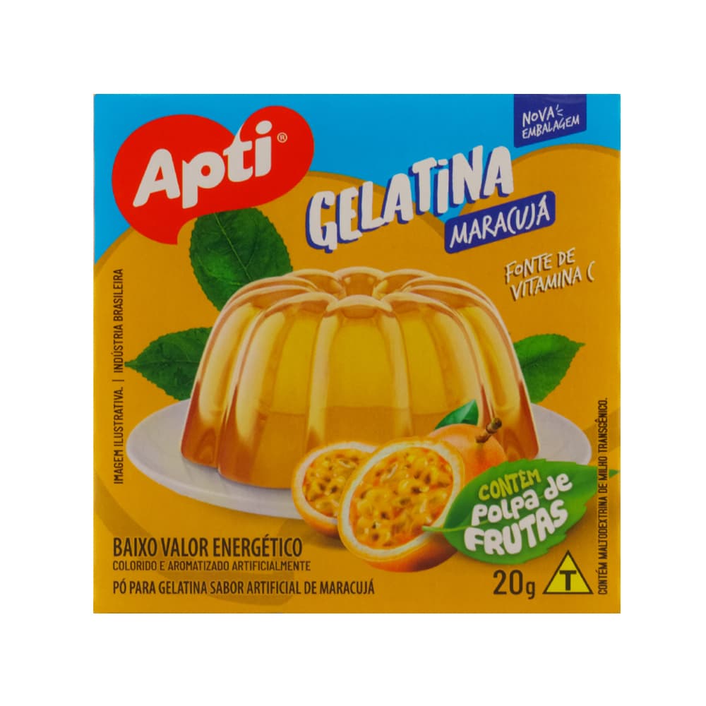 Gelatina sabor maracuyá Apti (20 g / 0.7 oz) - 2