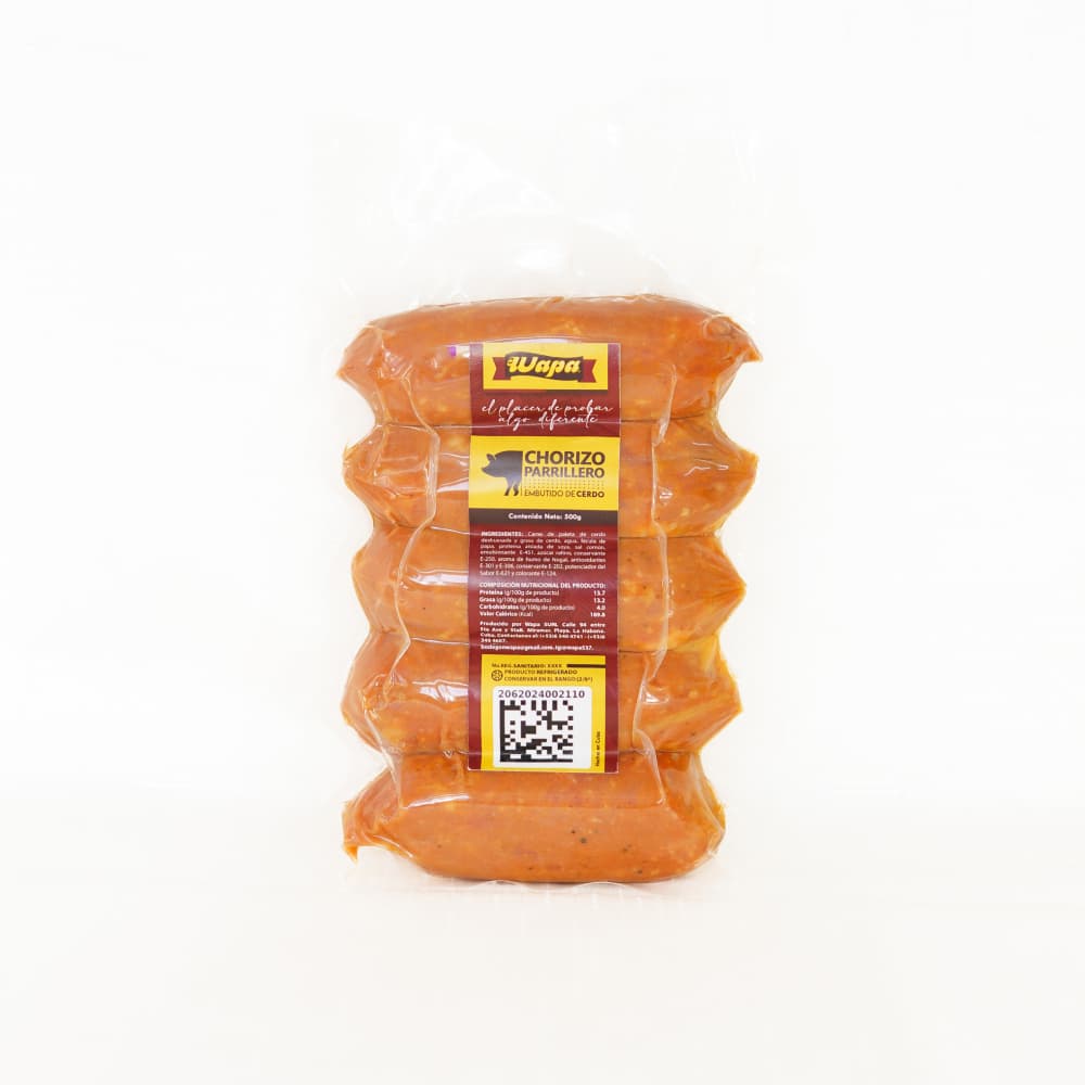 Chorizo parrillero Wapa (500 g / 1.1 lb) - 6